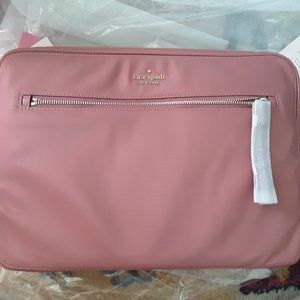 Kate Spade BRAND NEW pink laptop case